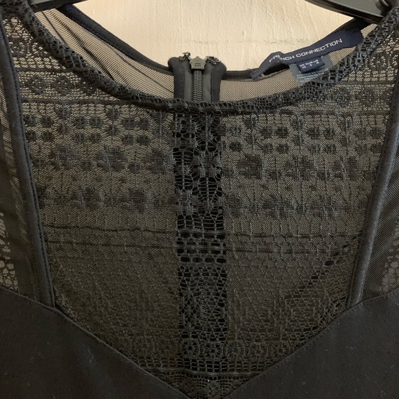 French connection black knitted dress size 6 - Picture 2 of 6